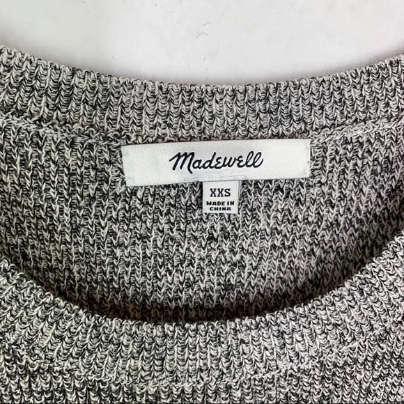 Madewell Sleeveless Wrap Tie Waist Sweater A218 - Picture 8 of 9